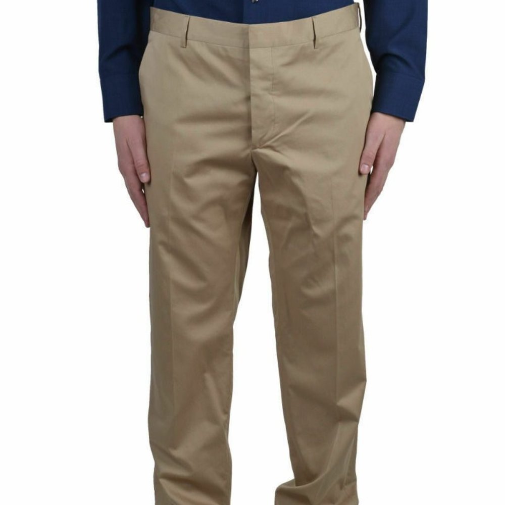 Prada Men's Beige Dress Pants